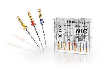 Роторні ендодонтичні файли NIC X File X2 X-X2 фото