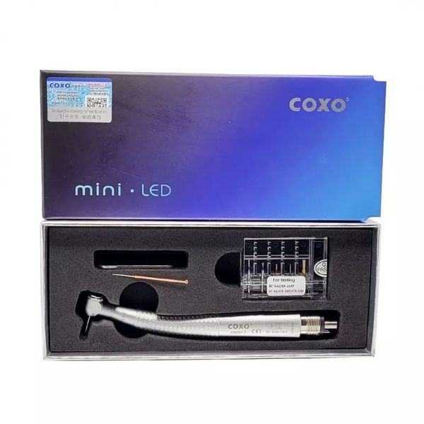 Наконечник турбінний COXO CX207-F H05-TP4 M4 LED міні голова 5DLX0038 фото