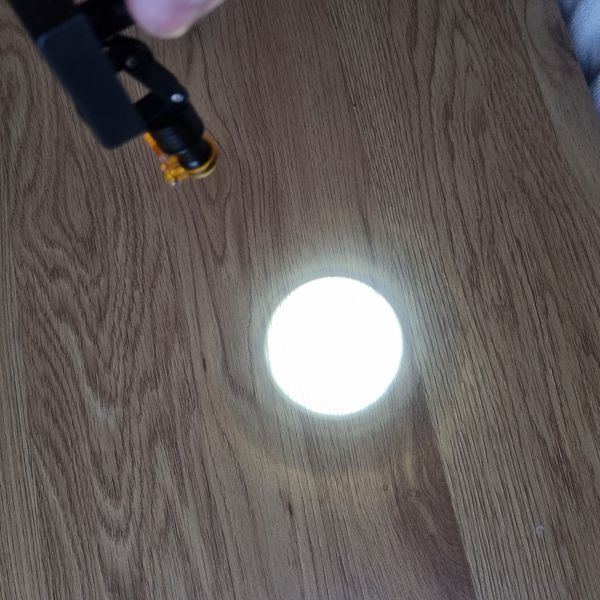 Бездротова LED підсвітка для бінокулярів на прищіпці ( З помаранчевим фільтром ) для роботи з фотополимерами 2132898280 фото