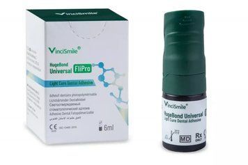 Бонд HugeBond Universal FliPro Light Cure 6 мл (придатний до 05.2026.) HUG001220 фото