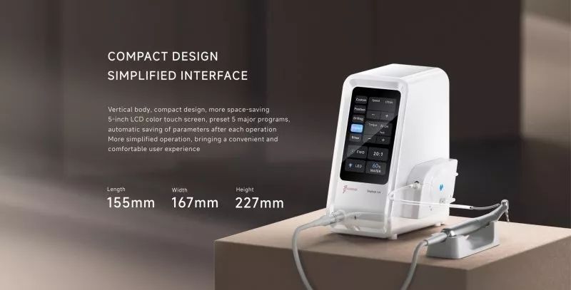 Фізіодиспенсер Implant Air LED Woodpecker (не мотор, що автоклавується) 5DLX0292 фото