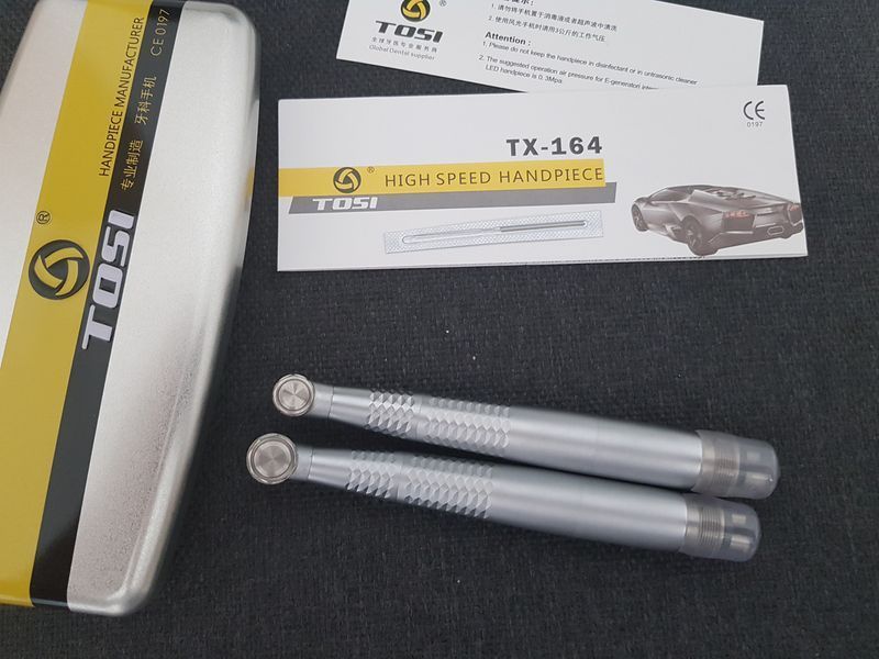 Турбинный наконечник TOSI TX-164 LED со светом (Ортопедична або терапевтична голова) Керамические Подшипники 2132898198 фото